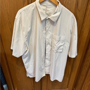 Lululemon Men's Classic Cream Short Sleeve Shirt